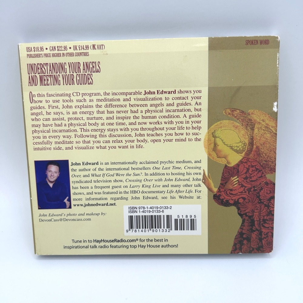 John Edward Understanding Your Angels and Meeting Your Guides 2-CD Set 2000 - Picture 2 of 5